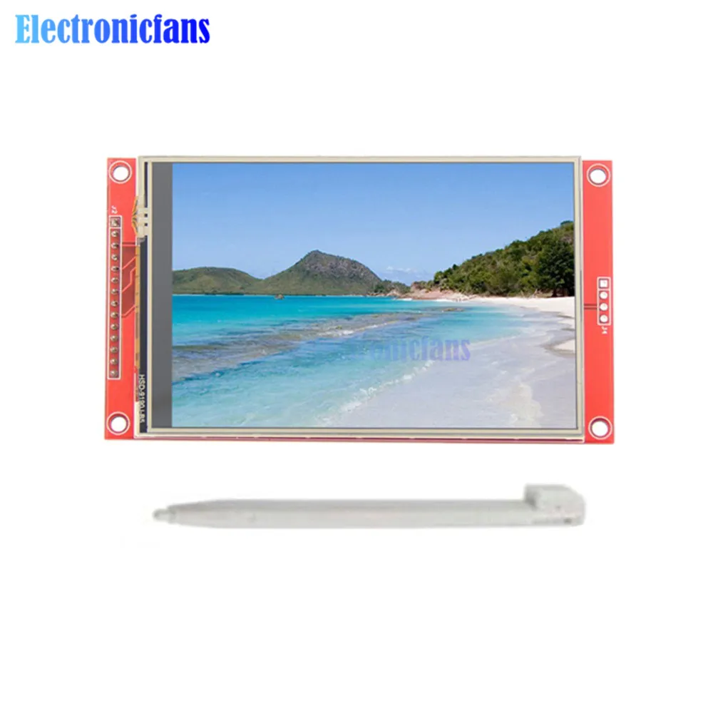 3,5 Zoll 4,0 Zoll 4-Draht SPI Serielles LCD-Display-Modul 480x320 Farb-Touchscreen ST7796S ILI9488 Schnittstelle TFT-Modul – Detail 17