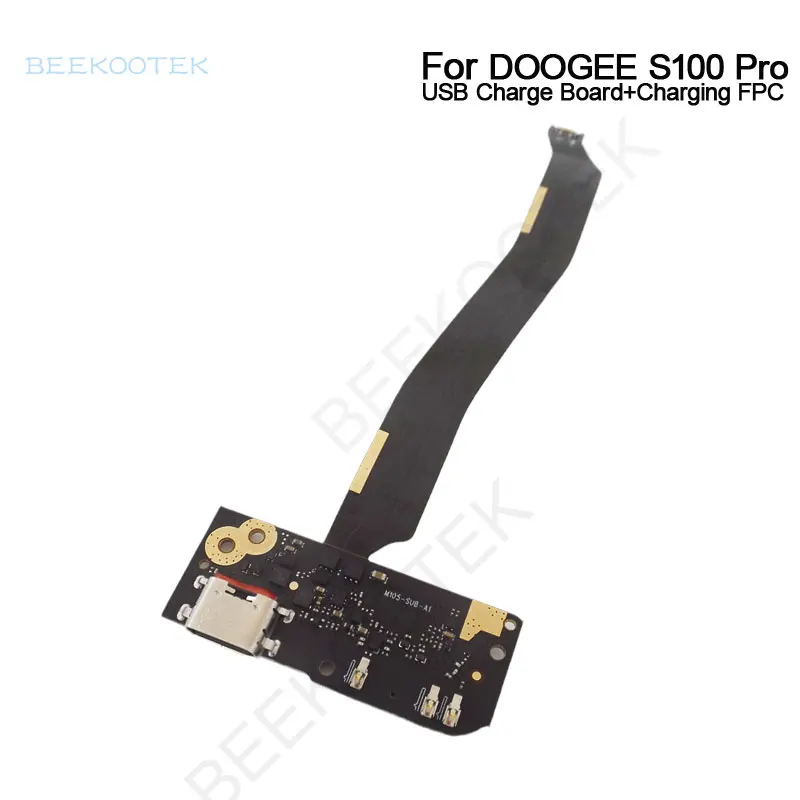 New Original DOOGEE S100 Pro USB Board Base Charge Port Board With Charging FPC Accessories For DOOGEE S100 Pro Smart Phone