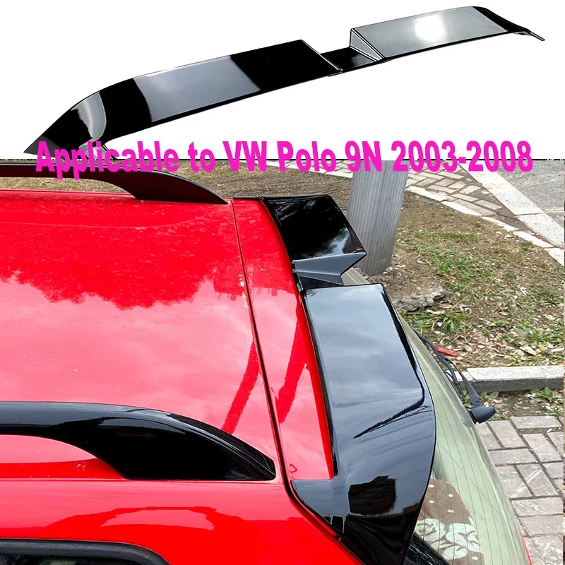 

Applicable to Volkswagen Polo 9N 2003-2008 Odinger tail wing top wing fixed wing exterior decoration modification