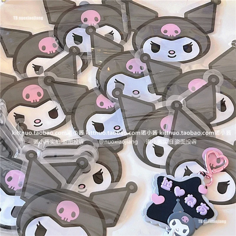 かわいいハローキティ サンリオ 透明ジップロックバッグ アニメ周辺グッズ クロミ 大きな耳の犬 パチャ犬 メロディ ジップロック キャンディ収納