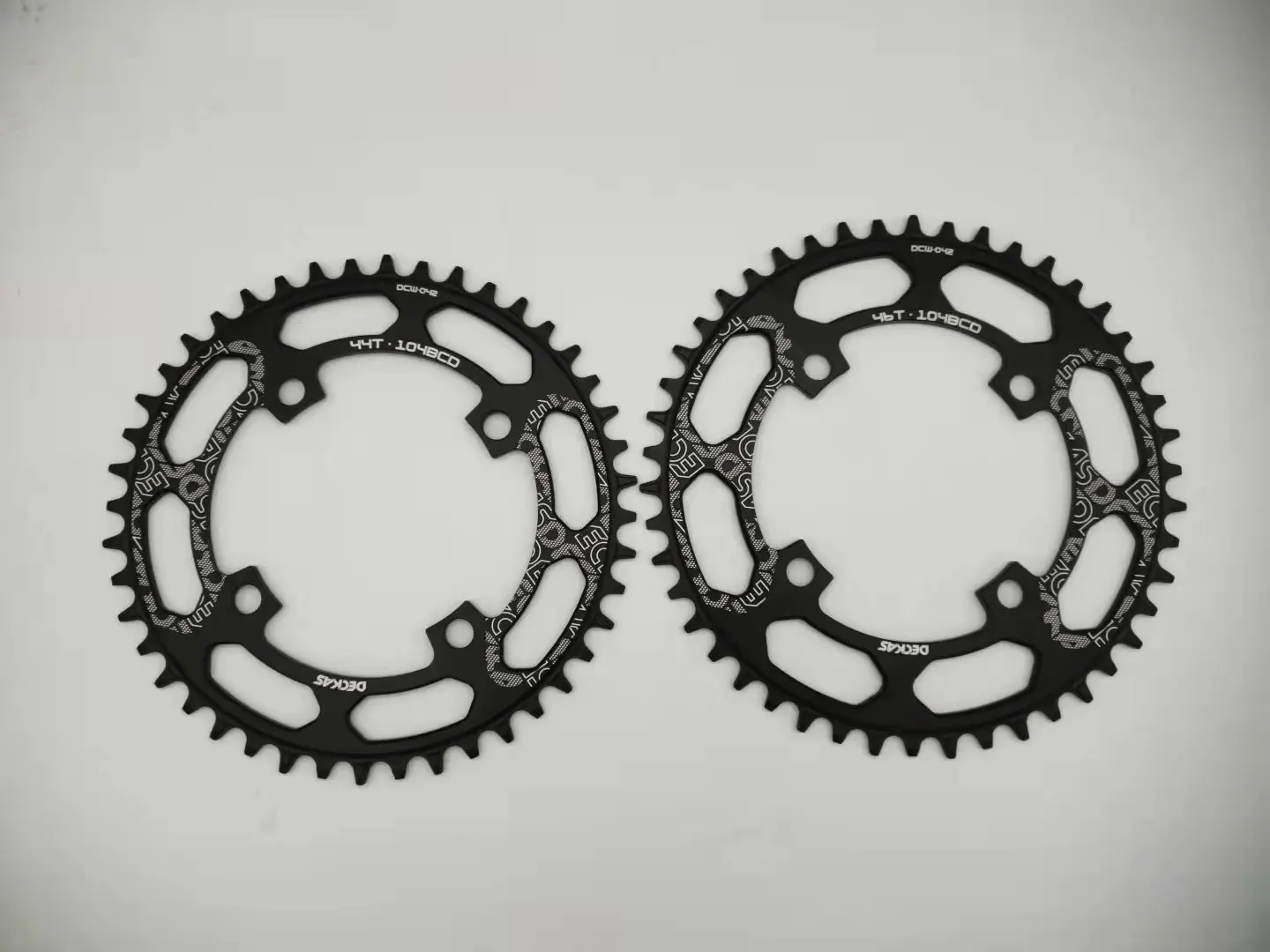 Deckas Round Bike Chainring 104BCD 32 34 36 38 40 42 44 46 48T 50 52 Tooth MTB Bike Mountain Bike Chainring Chainwheel 104 BCD