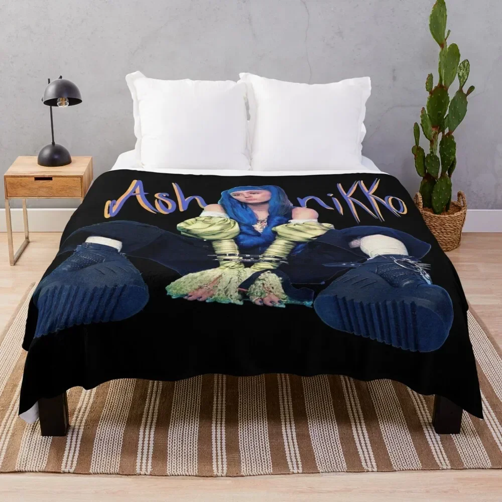 

Ashnikko Demidevil Throw Blanket Thin Soft Blanket for Summer Night Sleeping