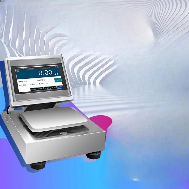 

Shunzhan intelligent balance with printing 7 inch touch screen with control high precision 0.1g industrial counting balance