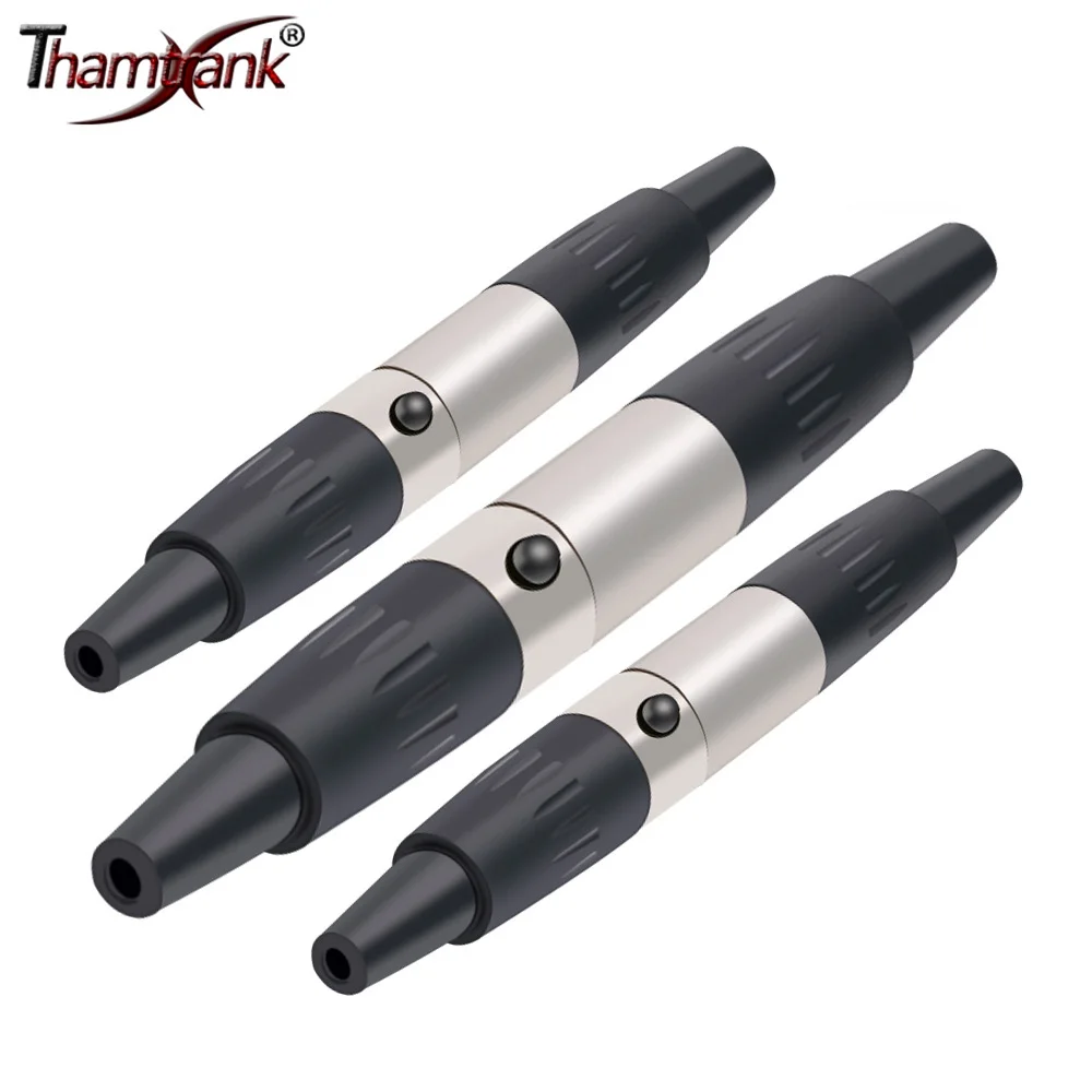 

10 комплектов Mini XLR 3/4/5/6/контакты штекер + гнездо XLR аудио разъем для микрофона микрофон для пайки кабеля прямой адаптер