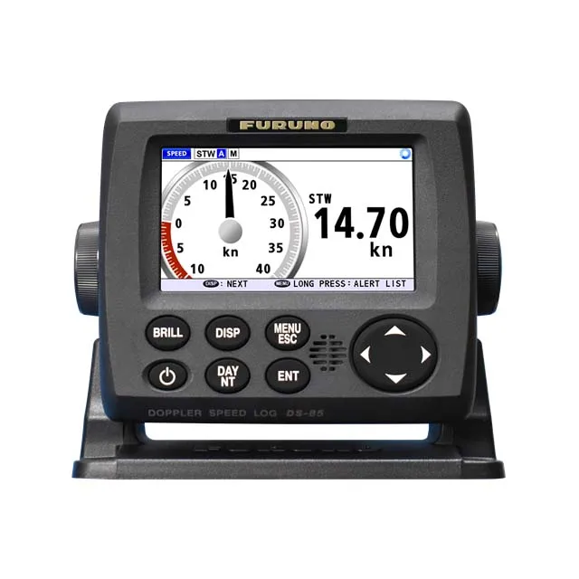 Original Brand 4.3 Inches Display 2 MHz IMO Compliant Doppler Speed Log Without Transducer DS85 Original Place of Origin