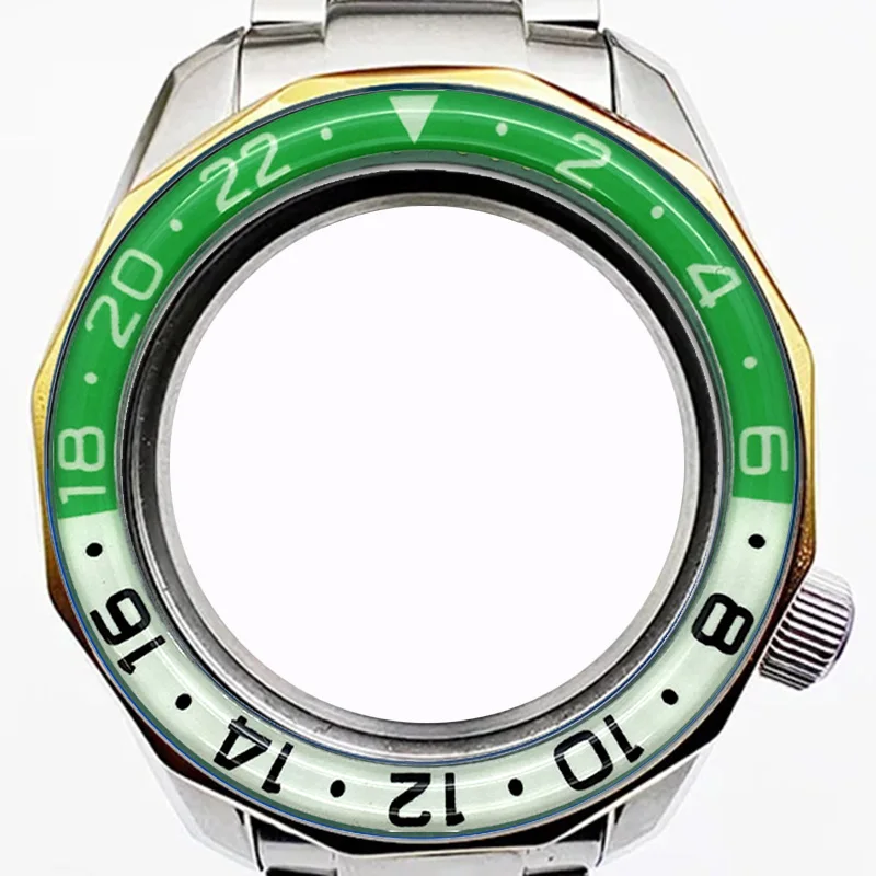 Resin BezelLuminous  38mm*31.5mm High quality Ceramic Bezel Insert fit 38mm Case NH35 NH34 GMT Automatic Movement Watch