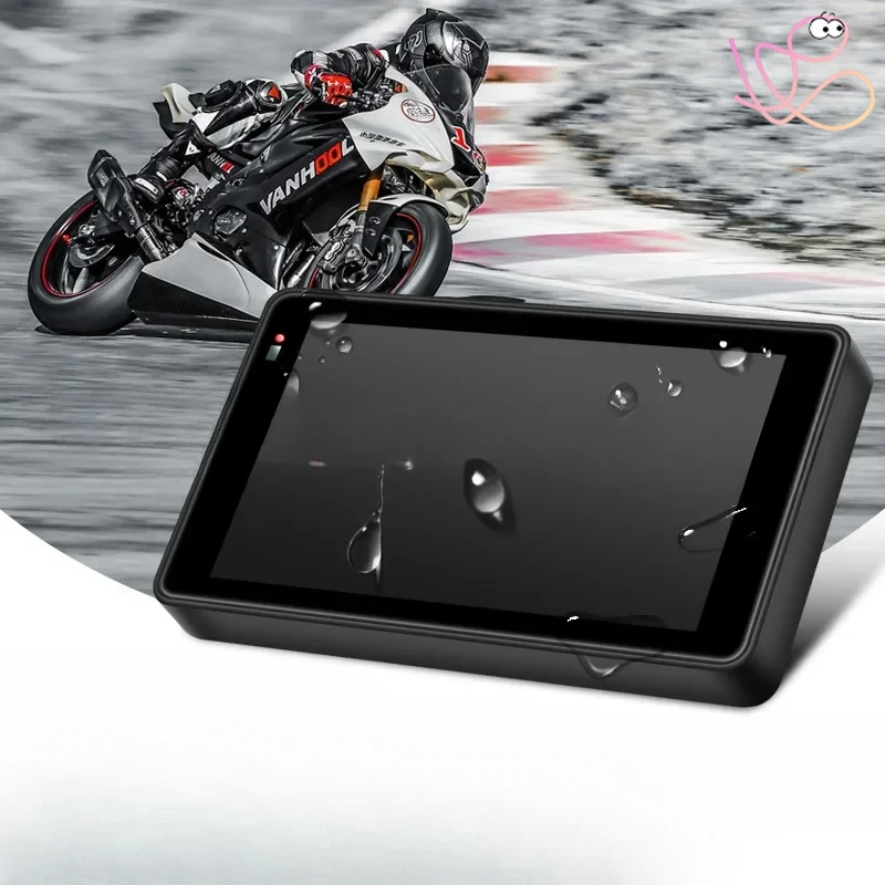 Motorcycle Driving Recorder Dual Recording High-definition Night Vision with  Navigation GPS Trajectory Car Accessories