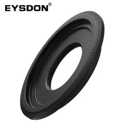 EYSDON Lens Mount Adapter C to NEX Converter Compatible with C-Mount CCTV/Cine Lenses on Sony E-Mount Cameras