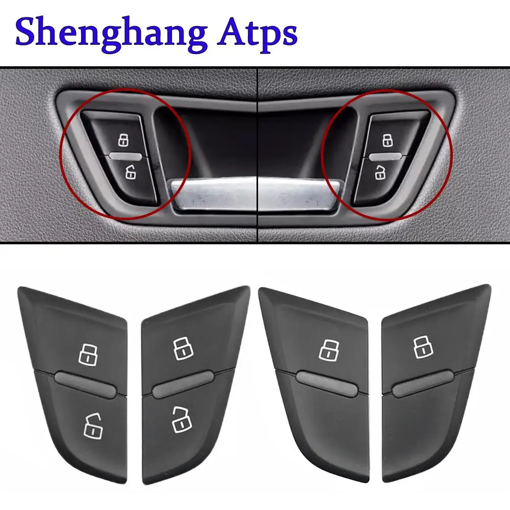 

Front Rear RH LH Door Lock Unlock Switch Button For 2009-2017 Audi Q5 8RD962108 8RD962107 8RD962108A 8RD962107A