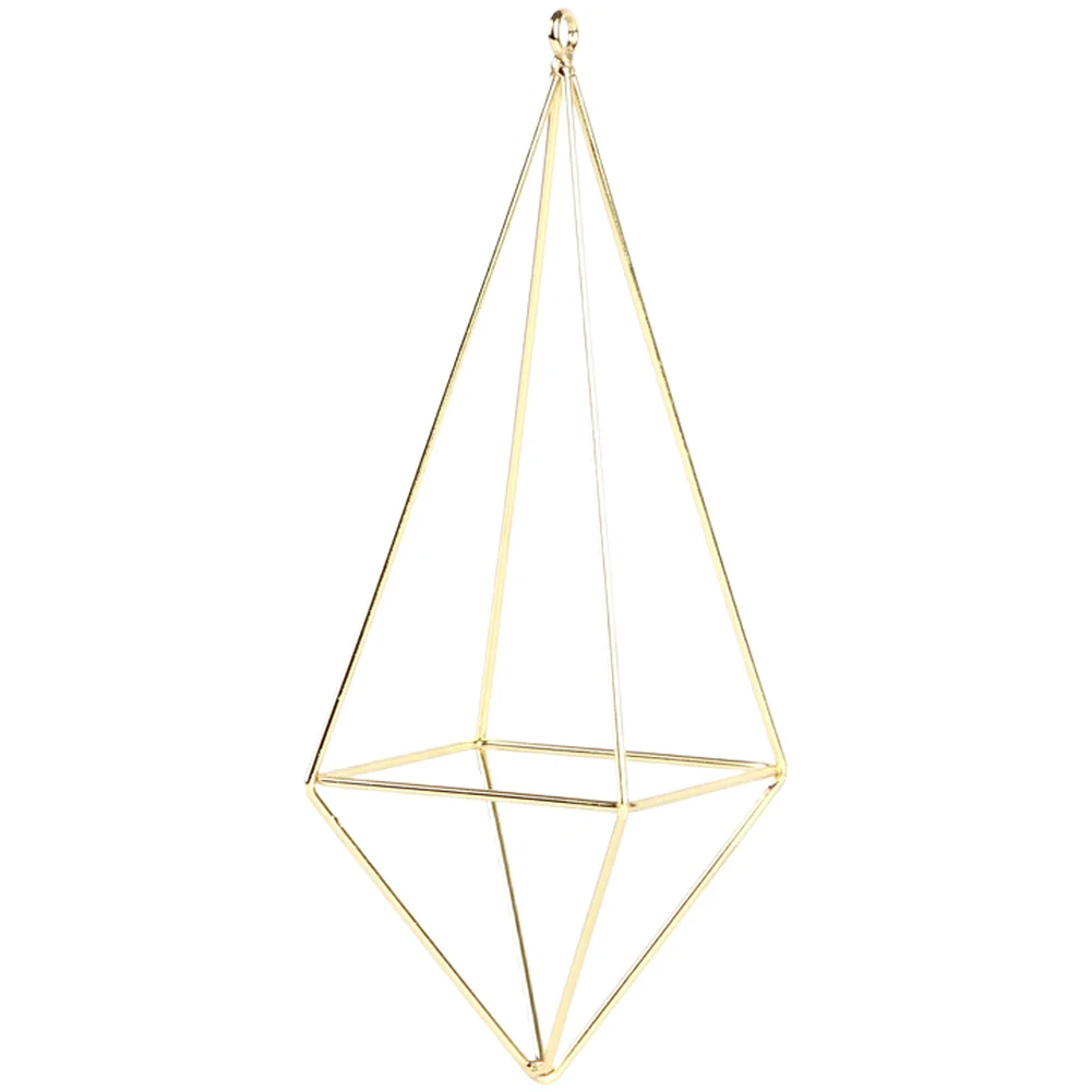 For Home Decor Metal Air Plant Air Plant Holders For Modern Interior Geometric Air Plant Holder Sturdy Iron Material