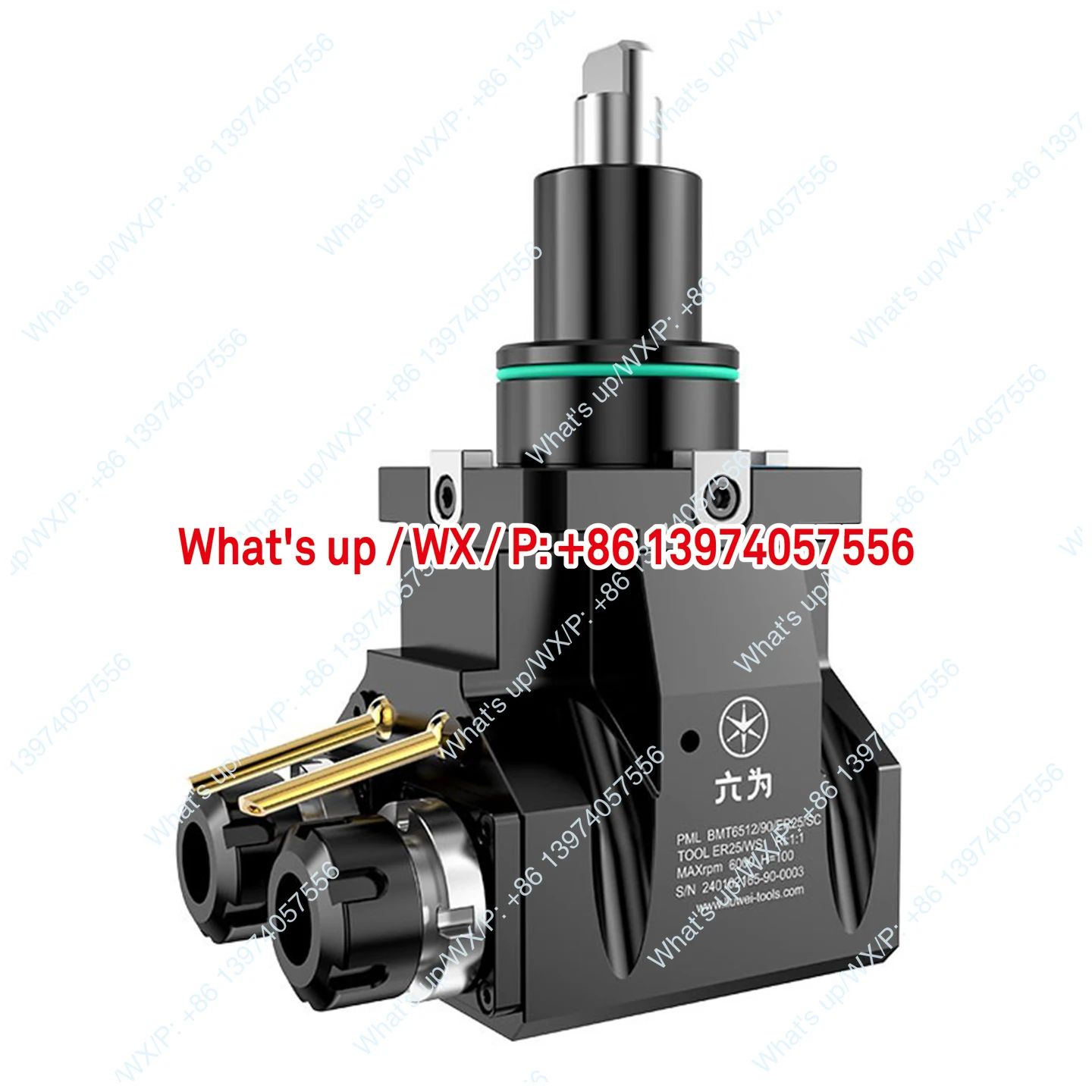 Six for turning and milling compound power head tool holder BMT4012/90/ER25/WS turret accessories 45/ER20/55N