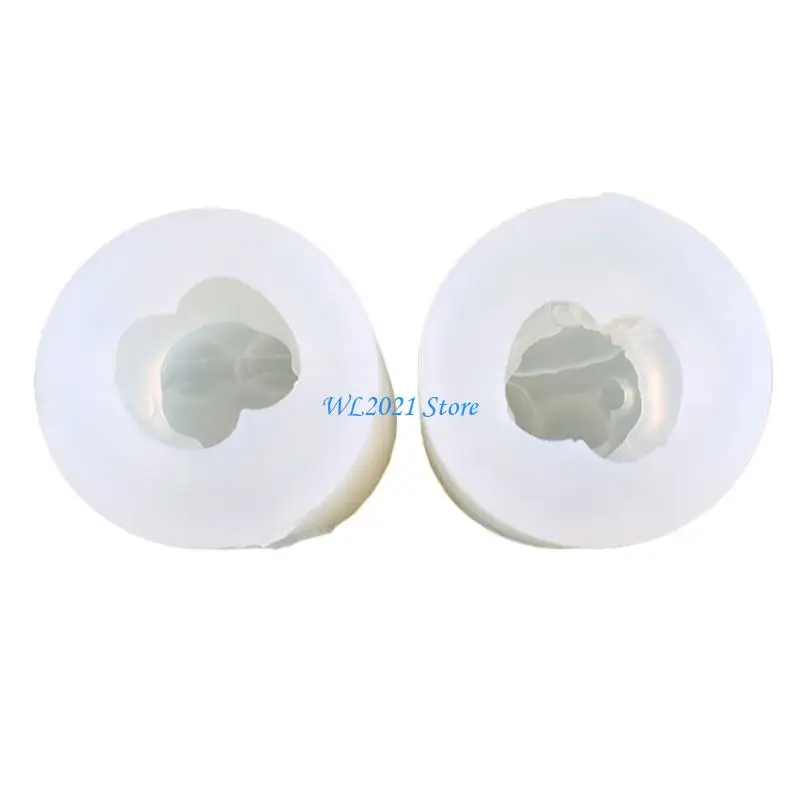 G5GC سيليكون شمعة قوالب الروائح شمعة صنع قالب الأرنب الجبس الجص قالب لصنع الشموع الصابون الديكورات المنزلية #5