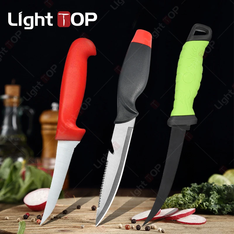 

Universal Fish Fillet Knife Stainless Steels Sushi Sashimi Knives Kitchen Chef's Knives Sharp Deboning Knife Fruit Paring Knife