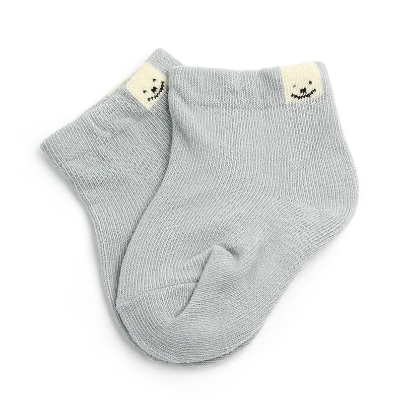 1 Paar Lente Herfst Nieuwe Katoenen Mode Leuke Unisex Baby Pasgeboren Verse Snoep Kleur Babysokjes Sok