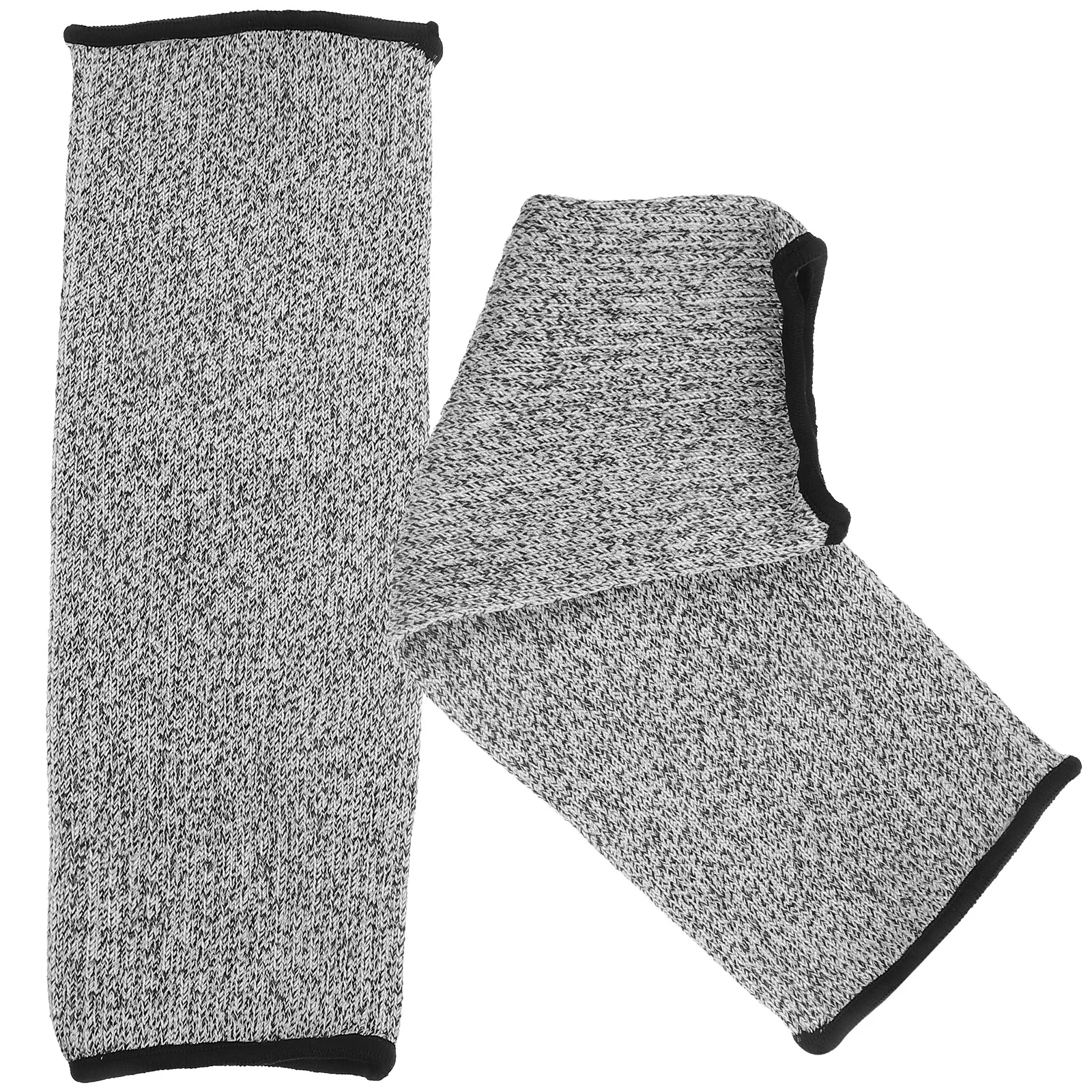1 Pair Anti-Cut Arm Sleeves Cut Resistant Forearm Protection Lightweight Breathable For Glass Factory Furniture Garden Use