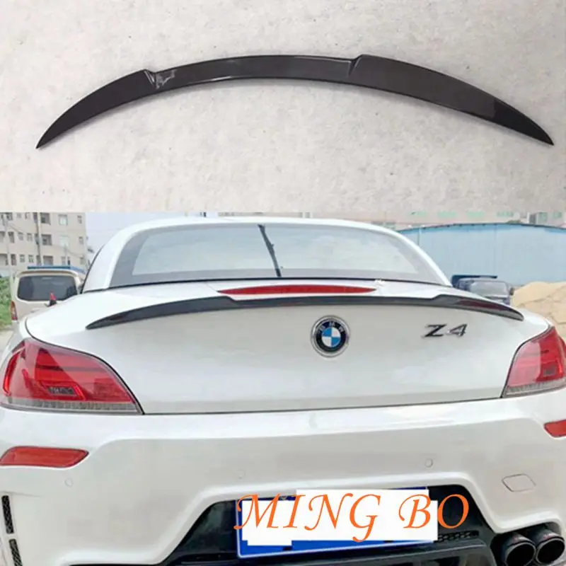 

Carbon fiber E89 coupe convertible design spoiler rear trunk wing spoiler FOR BMW Z4 V Style 2009 - 2016