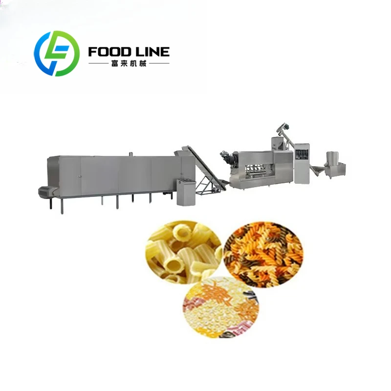 Italian Pasta Making Line Automatic Macaroni Production Machine Penne Extruder Equipment Supplier for sale price buy cost