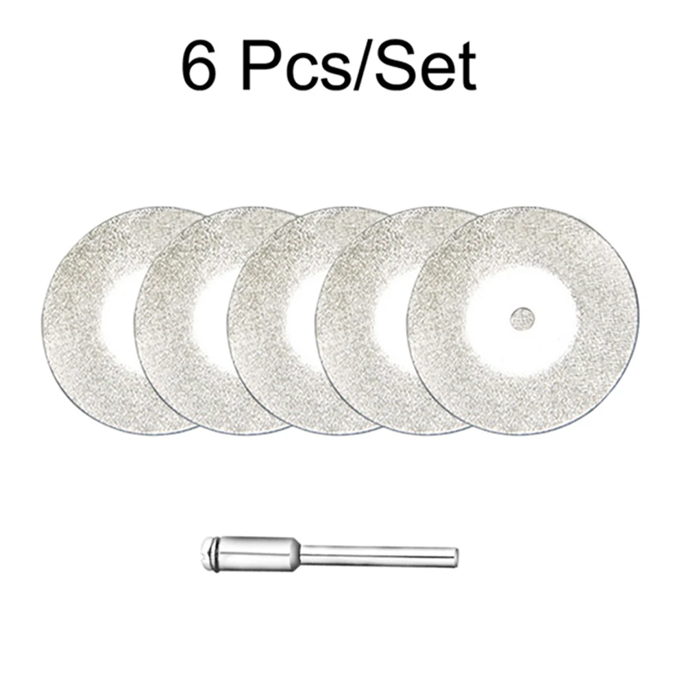 Circular Saw Blade Cutting Discs 000 RPM 20 6 Pcs Set Diamond Inner Diameter : 3 Mm For Use Tight Places Cutting