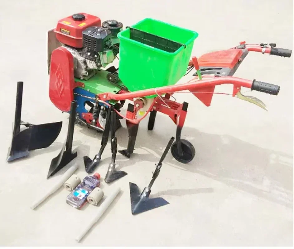 Diesel Multi-function Micro Tiller Rotary Cultivator - Agricultural Soil Plow Engine Driven Hot Sales for Farm Machinery