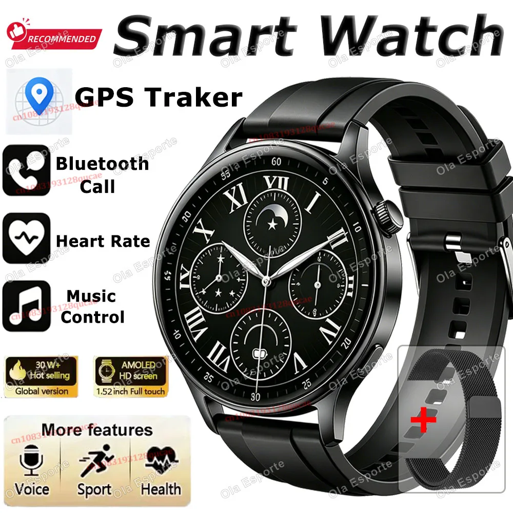 Men's Watch 5 Pro GPS SmartWatch