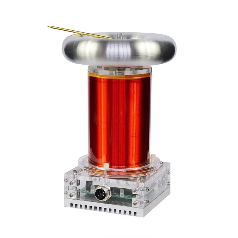 AC110-240V SSTC Music Tesla Coil DIY Finished High Frequency Generator 250W Arc Length 20cm