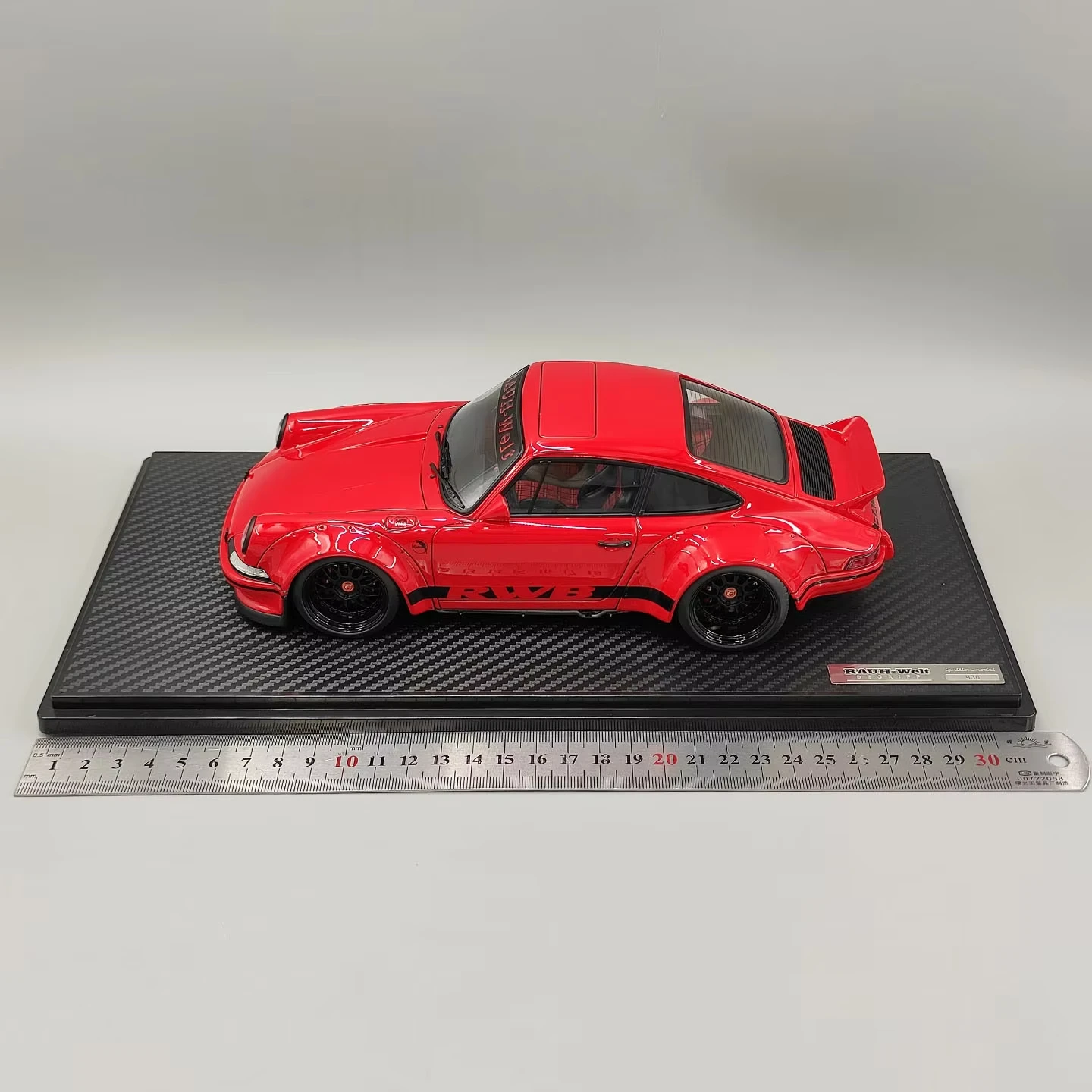 IG 1:18 Scale Porsche RWB Backdated Red Resin Car Model