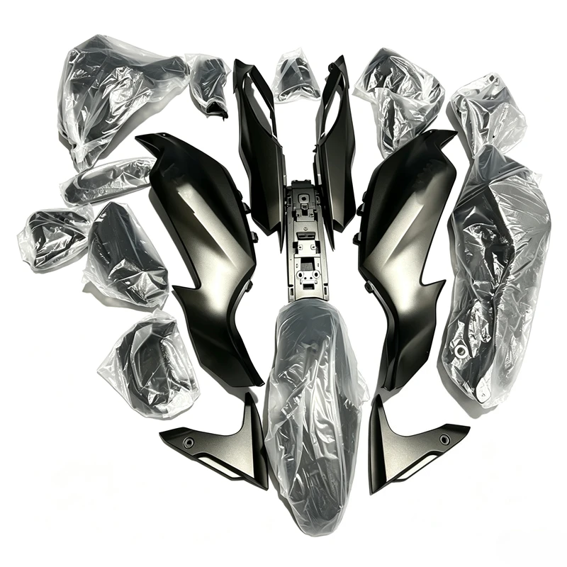 Motorcycle Fairing kit for MT-07 FZ-07 2012-2017 years MT 07 2013 2014 2015 2016 2017 Fairing Metallic dark grey
