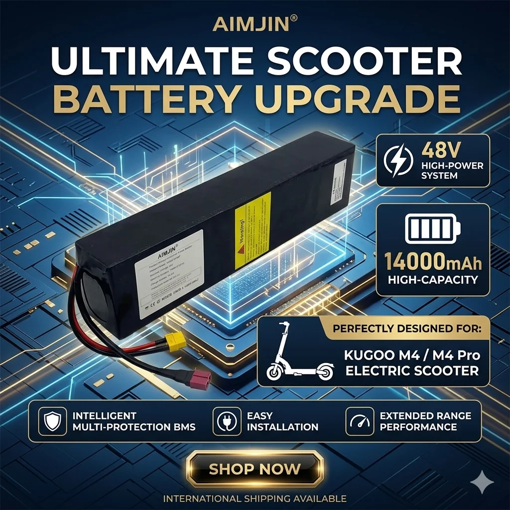 

13S4P Original 48V 14ah/14000mAh For Kugoo M4/ M4 Pro Electric Scooter Power ful Lithium 18650 Battery