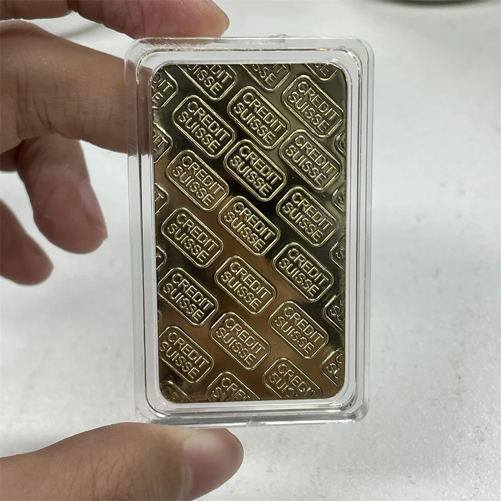 الجملة حار بيع تصميم 10 أوقية الدولار الأمريكي السبائك 24 كيلو الذهب بار العملة المعدنية الأمريكية القضبان الذهبية USD هدايا تذكارية #5