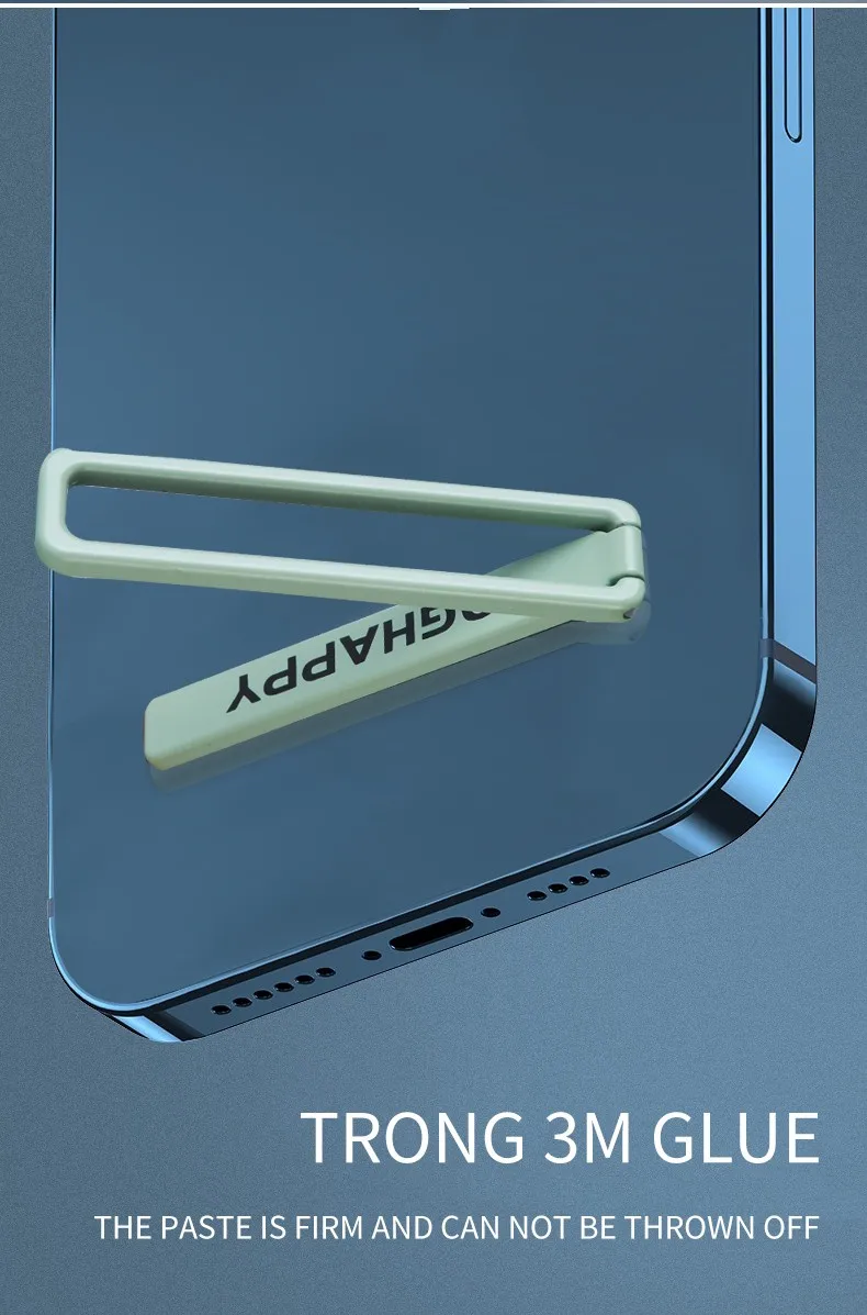 Ultradünne, faltbare Handyhalterung, magnetische Metalllegierung, Desktop-Handyständer, universelle Telefonunterstützung, Ständer – Detail 6