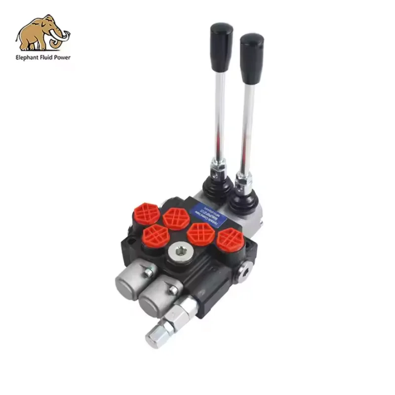 

40L 2 Handle hydraulic directional control valve 2P40