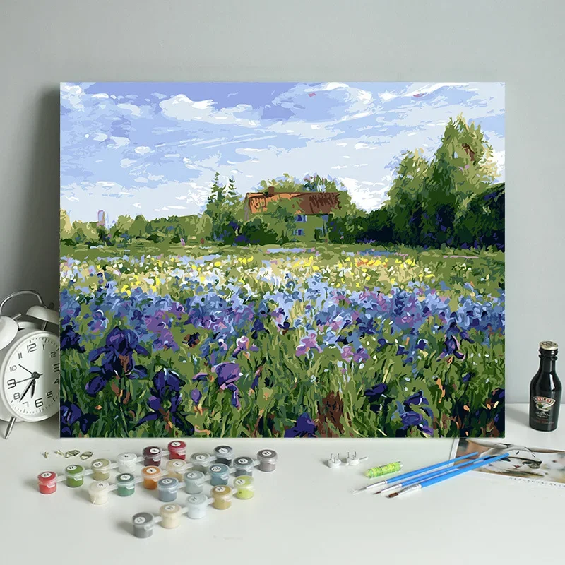 

3754377 цифровая картина маслом для гостиной, декоративная картина, фон для дивана, Настенная картина