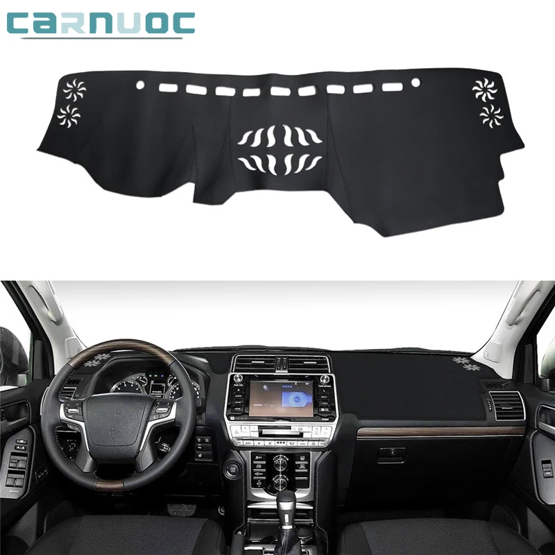 

Car Dashboard Cover Mat Sun Shade Pad Instrument Panel For Toyota Land Cruiser Prado 2018 2019 2020 Auto Interior Accessories