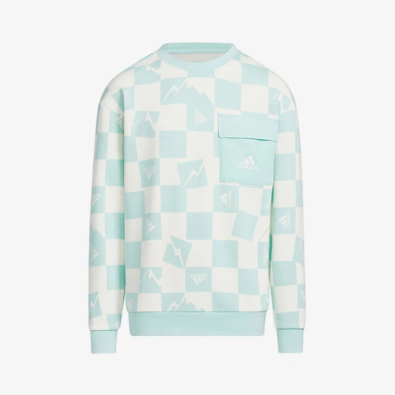 

Adidas Originals New Season Big Children's Fleece Warm Sports Hoodie IN5204