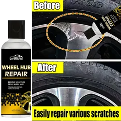 QIFENGHE Wheel Hub Repair Kit Removes Scratches and Wear, Restores Fade, General Car Maintenance, Reinforced Plastic Material