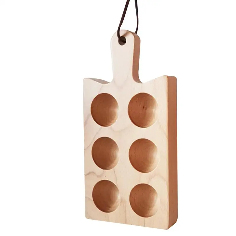 

Держатель для яиц, с ручкой и ремешком, 6 яиц