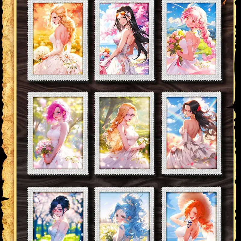 Luffy Collection Cards GRAND-LINE ENDLESS TREASURE Puzzle Gifts For Birthday Children Trading Anime Cards