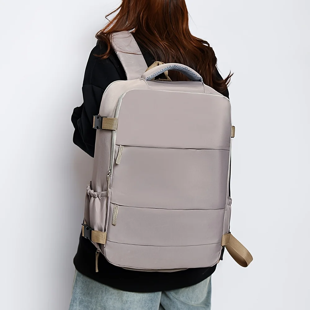 Leichter Freizeitrucksack für Paare, Reiserucksack für Damen, neuer Rucksack, Schultasche für Studenten, große Kapazität, Reise- und Pendlergepäck – Detail 13