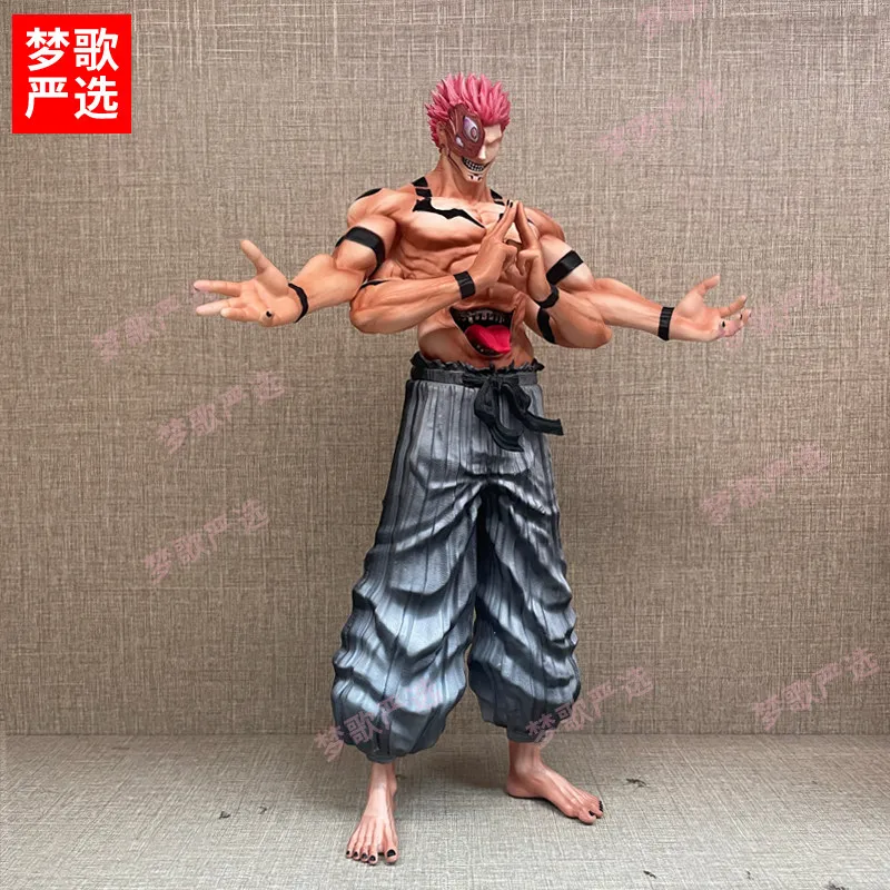 30cm Statue Jujutsu Kaisen Gk Ryomen Sukuna Initial Heart The Curse King Anime Figure Model Ornaments Collection Pvc Toys Gifts