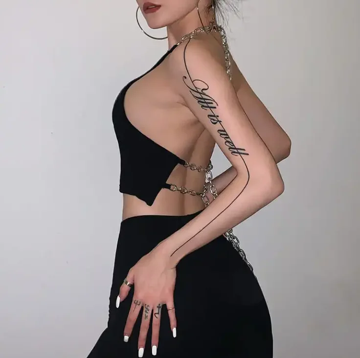 

Hardware Chain Decoration Beautiful Backless Slim Fit Short Camisole Women's Summer Sexy Hot and Spicy Style Camisole Top