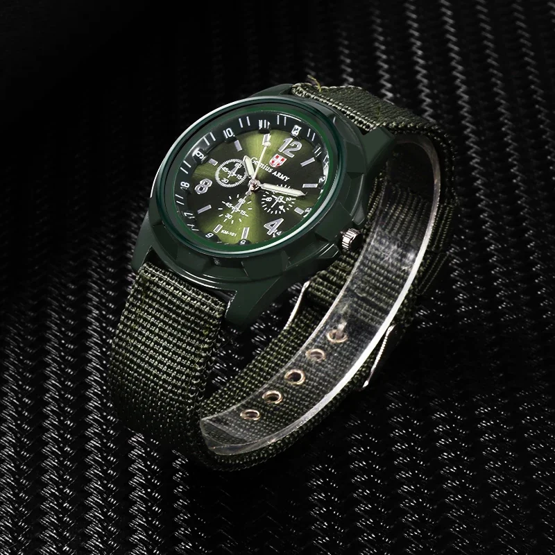 Hot Sale Military Watch Men Gemius Army Men\'s Watch Men Sport Watch Nylon Band Male Clock reloj hombre relogio masculino