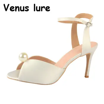 8 best sales Elfenbeinfarbene Hochzeitsschuhe - №6