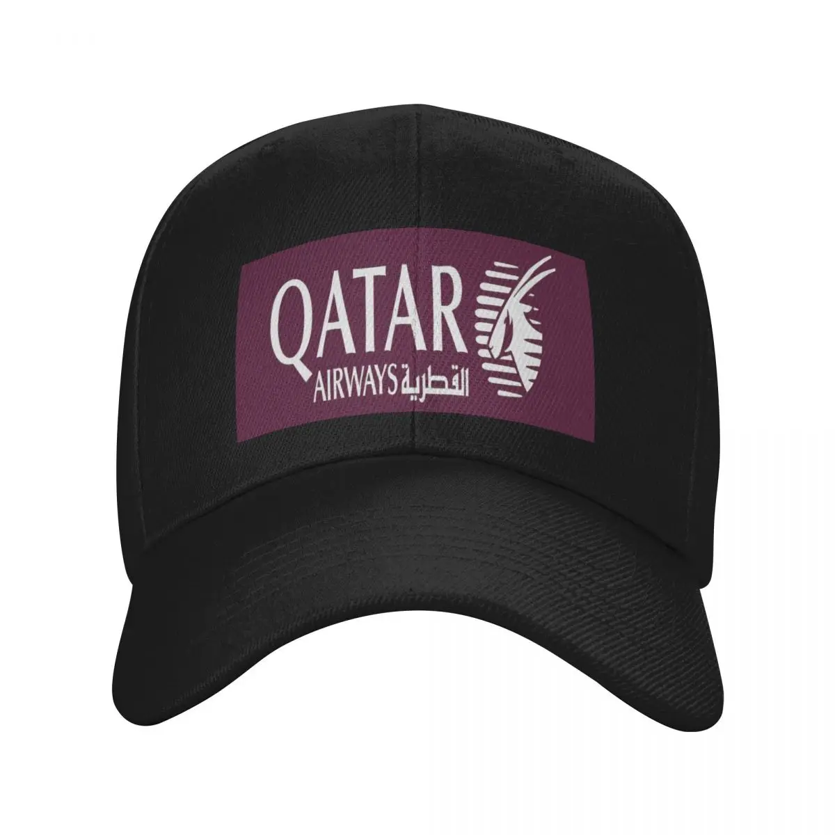 

Airline Qatar Baseball Cap Hat Man For The Sun Hat Baseball Cap Dropshipping men's big size hat Men Women's