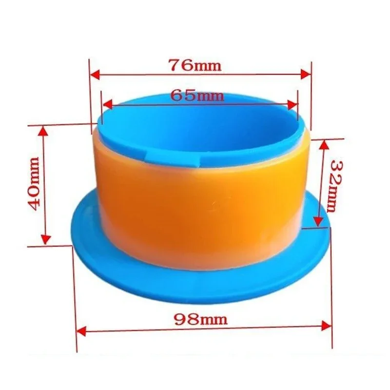 6 Pcs PE Stretch Film Handle Handheld Plastic Stretch Handle Film Hand Guard Anti-scratch Plastic Wrapper Winder Reusable