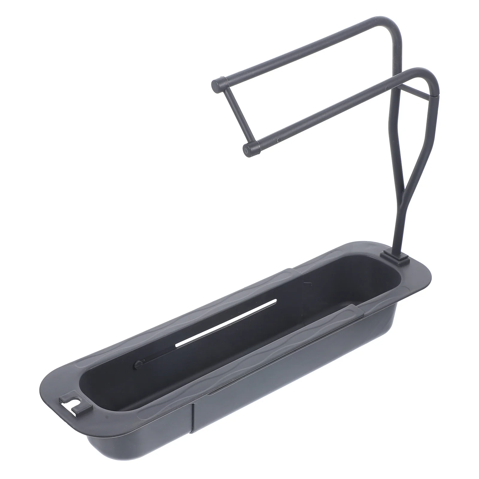 

Telescopic Sink Storage Rack Adjustable Sponge Holder PP Material Air Flow Quick Dry Kitchen Accessory Sink Drain Basket