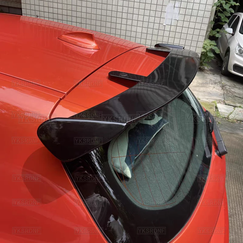 Roof Spoiler For KIA CERATO BD GT 2018 2019 2020 2021 HATCH REAR SPOILER ABS Universal Rear Wing For KIA Forte Cerato