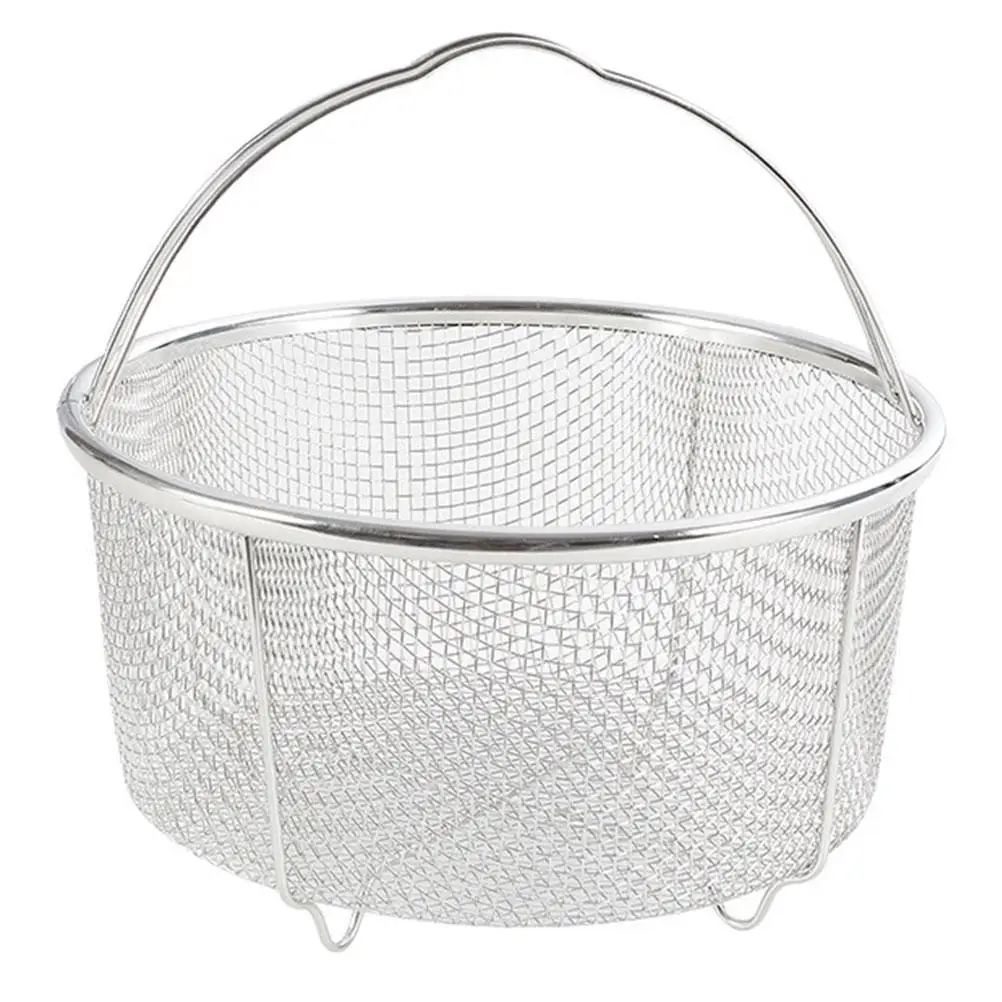

Deep Fryer Pot Multifunctional Frying Basket Kitchen Supply Cooking French Fries Stainless Steel Silver Noodle