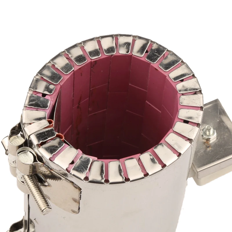 

Red Ceramic Band Heater 70x70mm/70x90mm/70x120mm/100x100mm/100x130mm Heating Ring for Electrical Cabinet High-temperature 1200℃