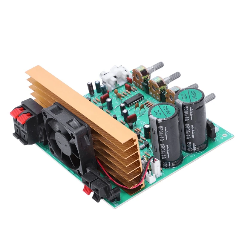 2X Audio Amplifier Board 2.1 Channel 240W High Power Subwoofer Amplifier Board Amp Dual Ac18-24V Home Theater