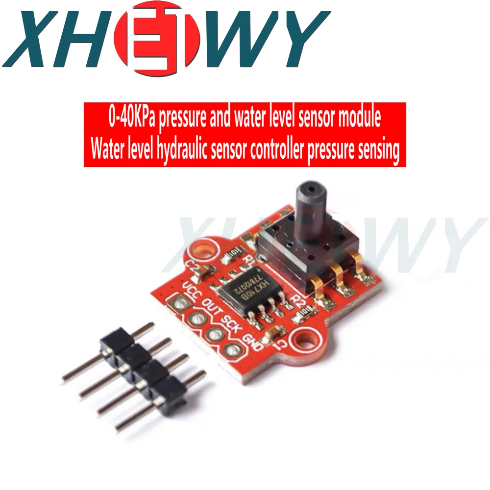 Digital Barometric Pressure Sensor Module 0- 40KPa Water Level Controller Board for Arduino Liquid Flow Sensor Module HX710B